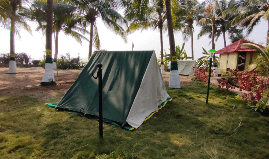 tent Kashid beach resort