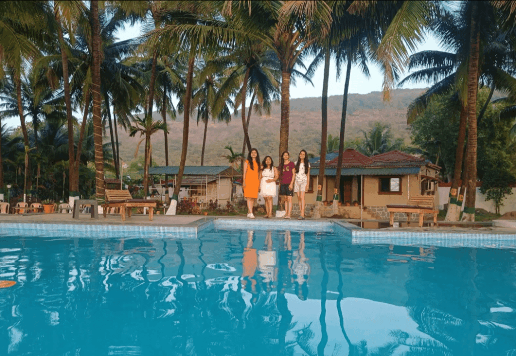 People at Kashid villas