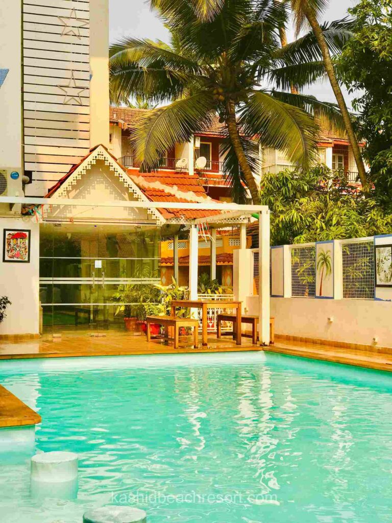 Kashid beach resort with pool
